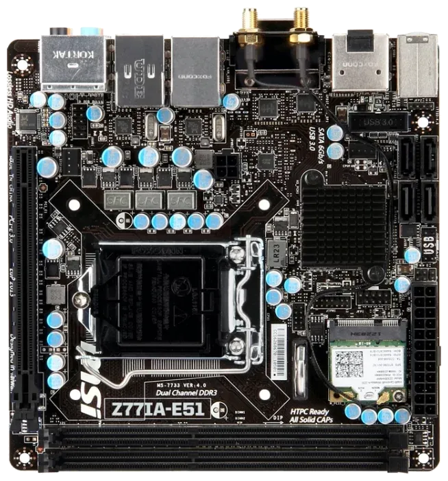материнская плата MSI Z77IA-E51